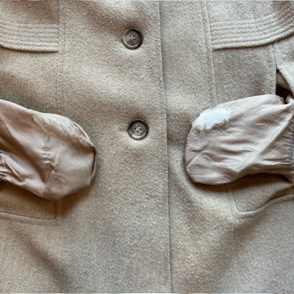 Vintage Beau Brumm Wool Coat – Size Small (Tagged 10) – Made in USA - Picture 10 of 16